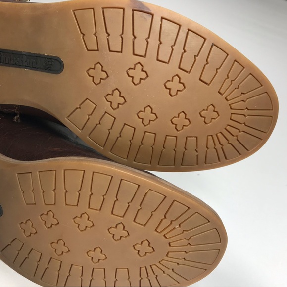 Timberland Women’s Leather Riding Boot Size 8.5 - Picture 11 of 12